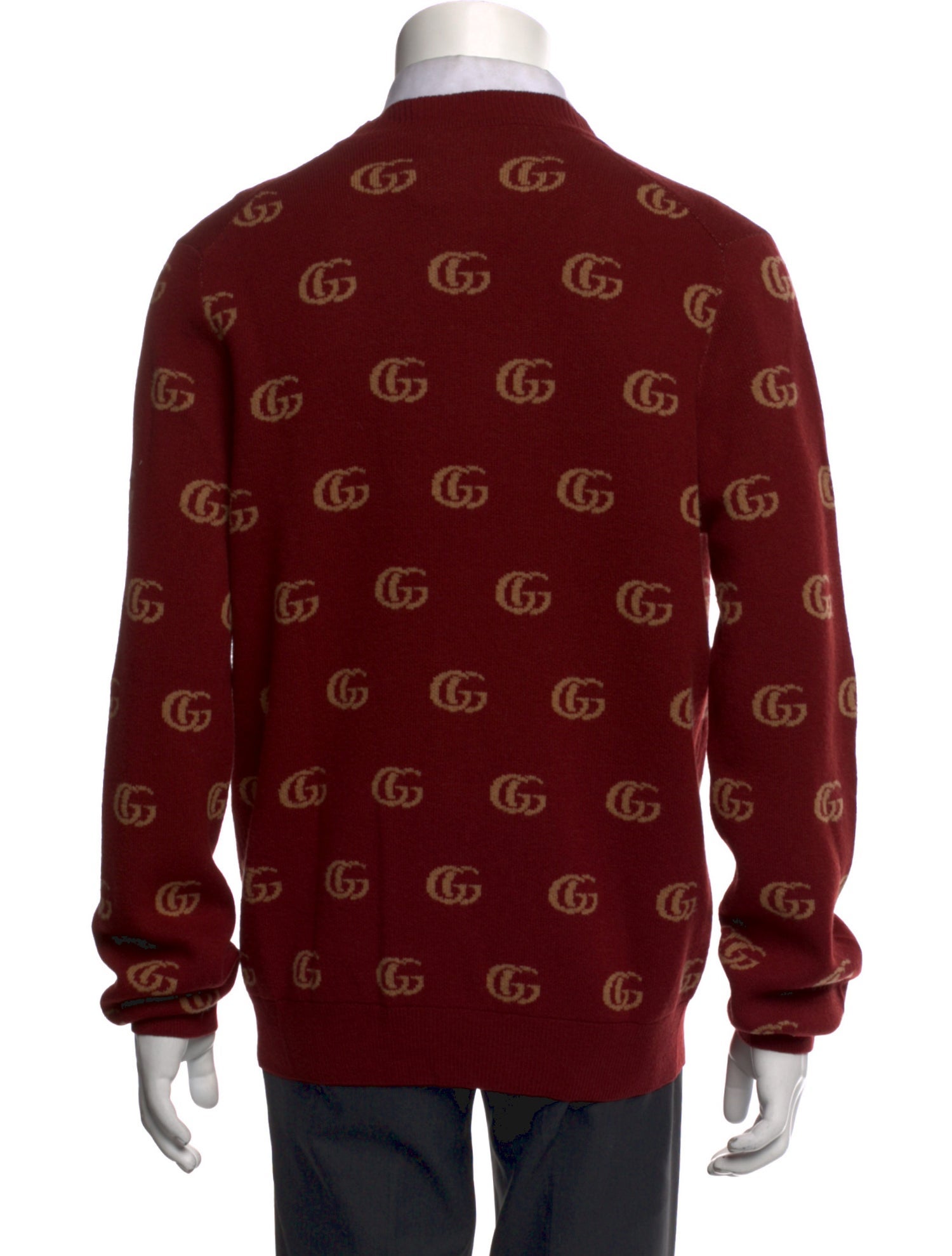 Gucci 2021 Running GG Logo Cardigan w/ Tags